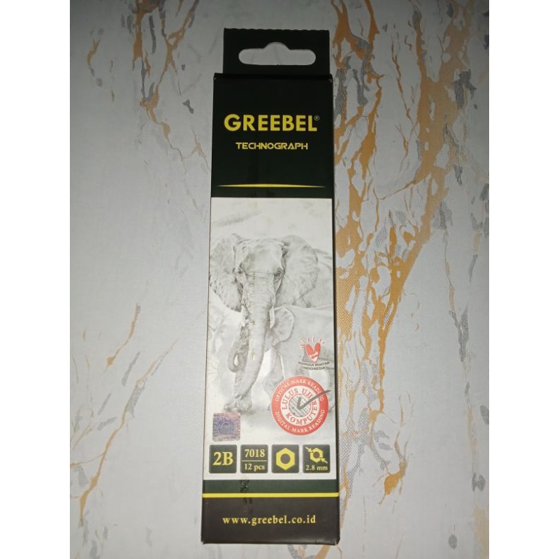 

pensil 2B GREEBEL 1 pack