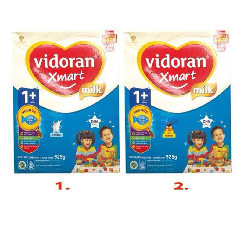 

Vidoran xmart 3+ 925 gr Vanilla ED 10/2025, Madu 11/2025