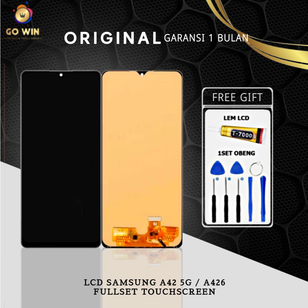 ORIGINAL LCD SAMSUNG A42 5G / A426 FULLSET TOUCHSCREEN