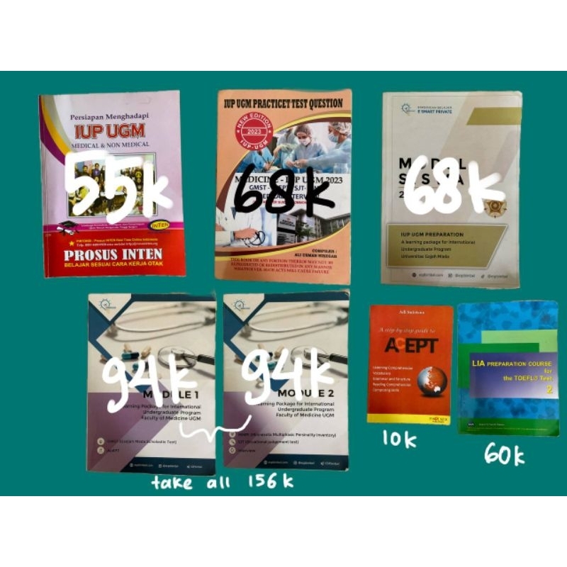 preloved MODUL IUP UGM UNAIR UB ITS