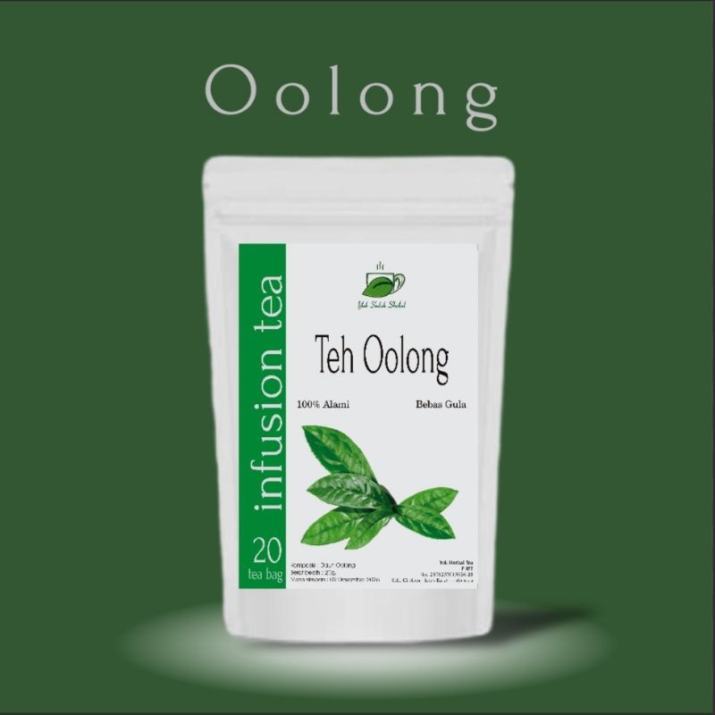 

OOLONG TEA / TEH OOLONG " Penurun Berat Badan " 20 Tea Bag Teh herbal infusion