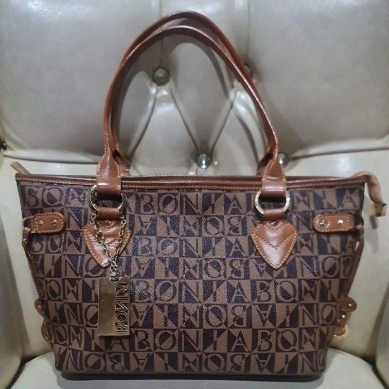 SOLD...Tas Bonia Tote Preloved bekas pemakaian