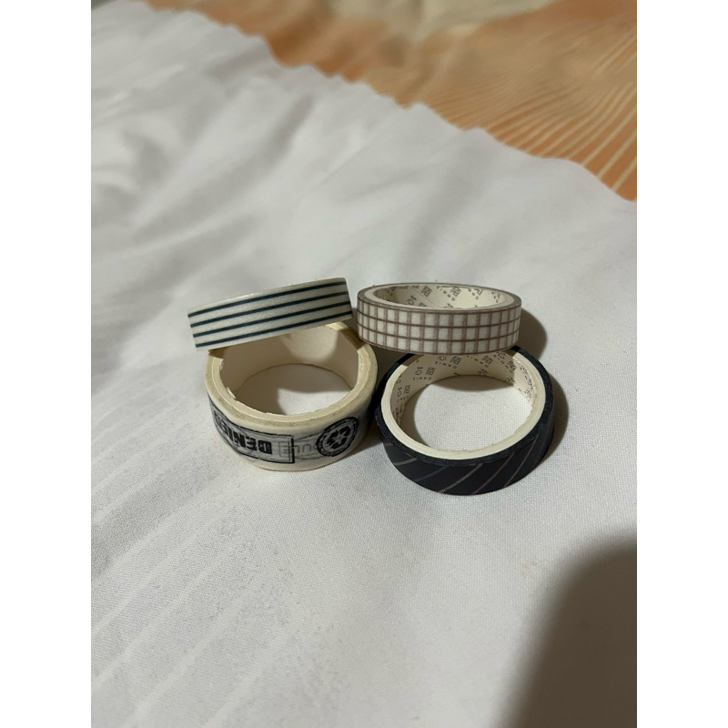 

Preloved 4 Roll Washi Tape Set MrDIY