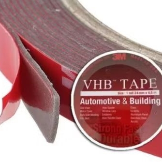 

Double Tape VHB 3M USA Englis/Inggris 24mmx4,5mtr original