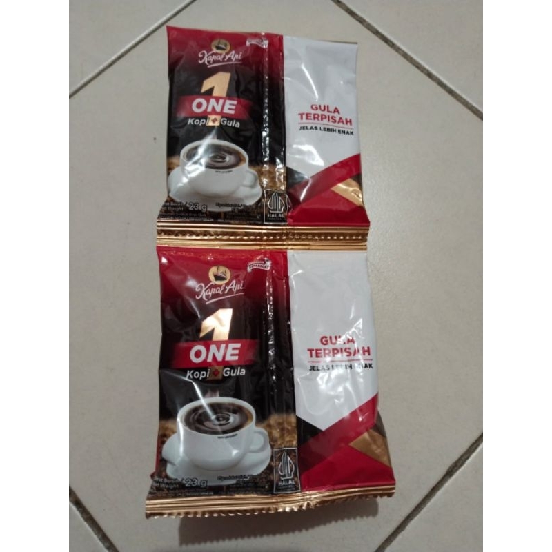 

kopi gula terpisah