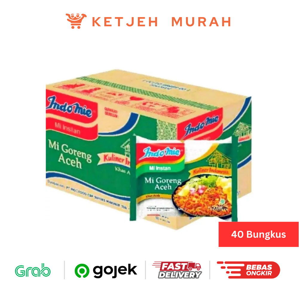 

Indomie Mi Goreng Aceh 1 Dus isi 40 Bungkus