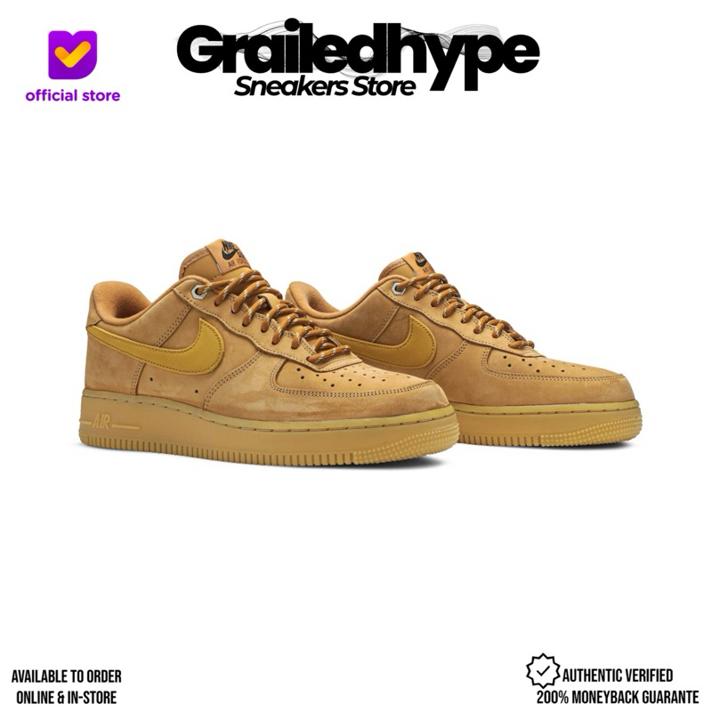 Nike Air Force 1 Low Wheat Flax | CJ9179 200 (100% Original Resmi)