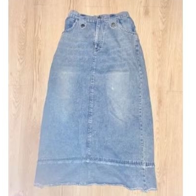 preloved rok panjang jeans