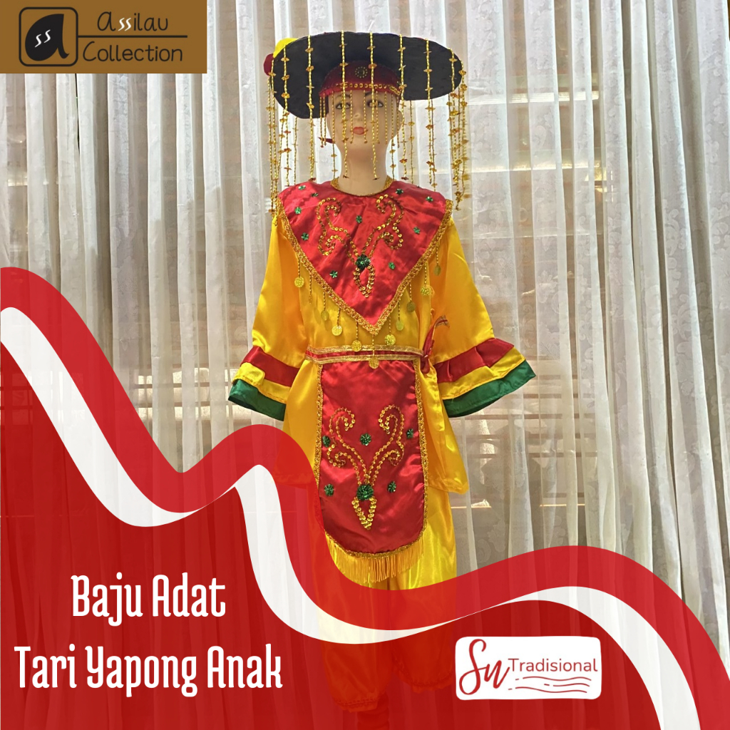 Baju Adat Yapong Betawi Anak Perempuan