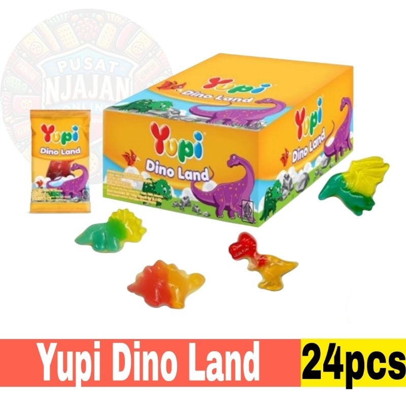 

Yupi Dino Land Display Box isi 24pcs