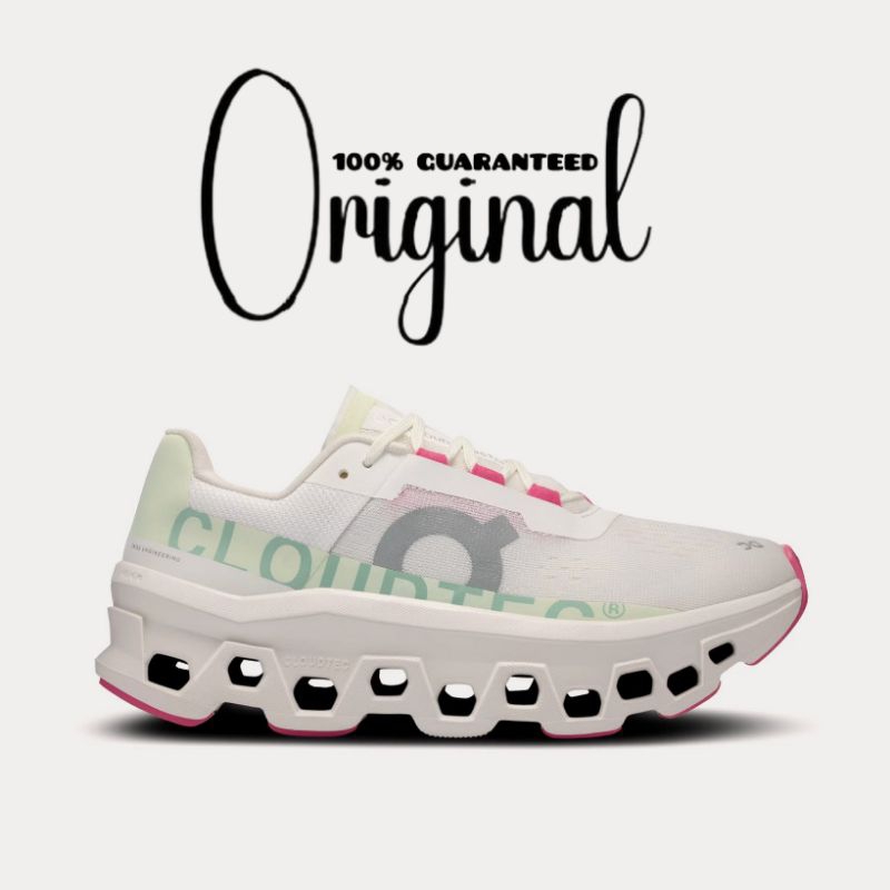 On Cloud Original - On Running - Cloudmonster White Asphalt Women's Running Shoes