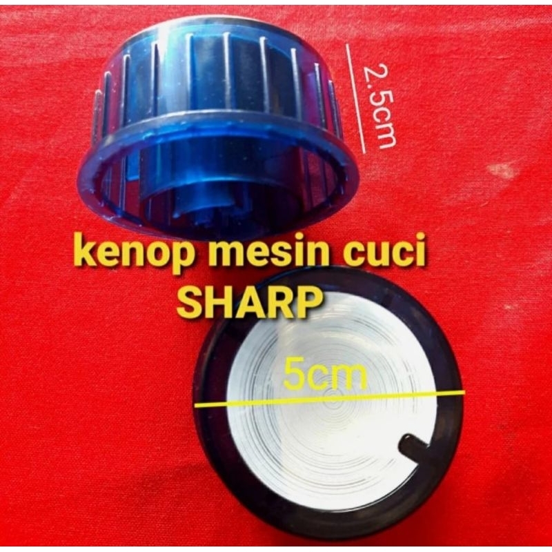 Knop Mesin Cuci Sharp Dua Tabung