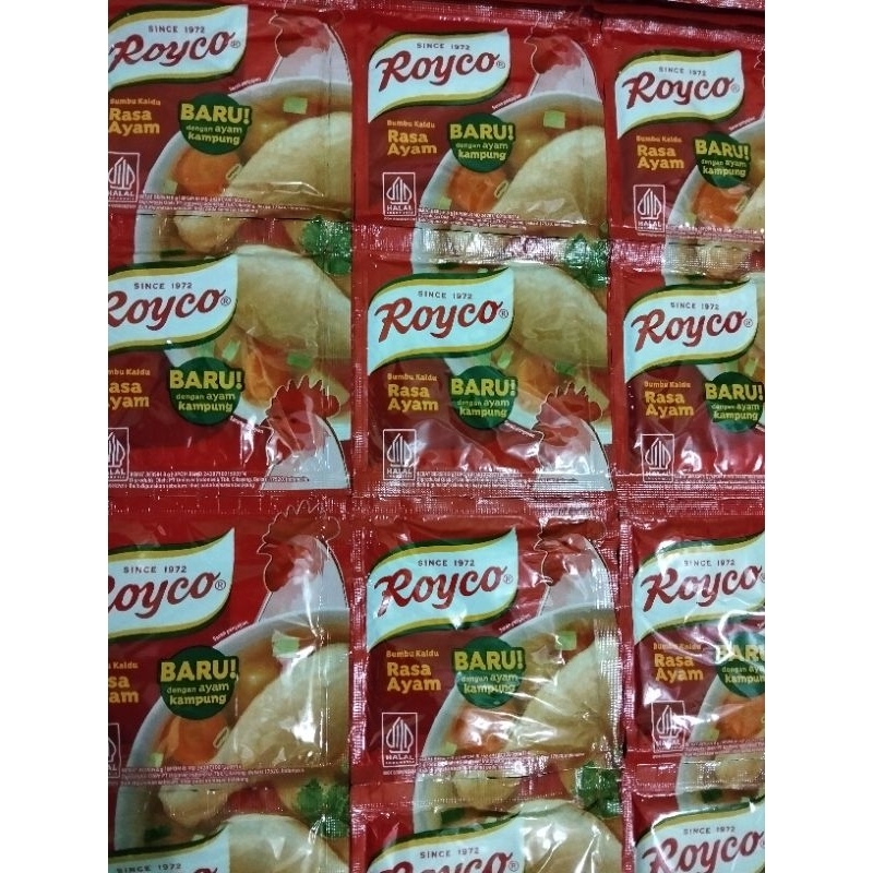 

Royco bumbu kaldu Rasa Ayam 1pcs