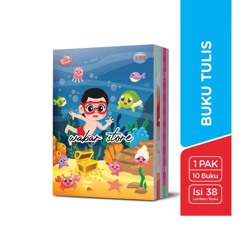 

Buku Tulis SIDU 10 Buku