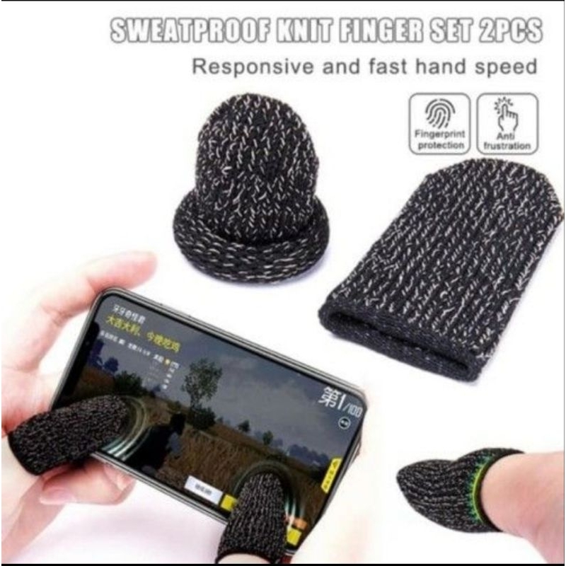 sarung jari jempol game gaming gamer anti keringat / Sarung tangan jempol for gaming / Sarung Jempol