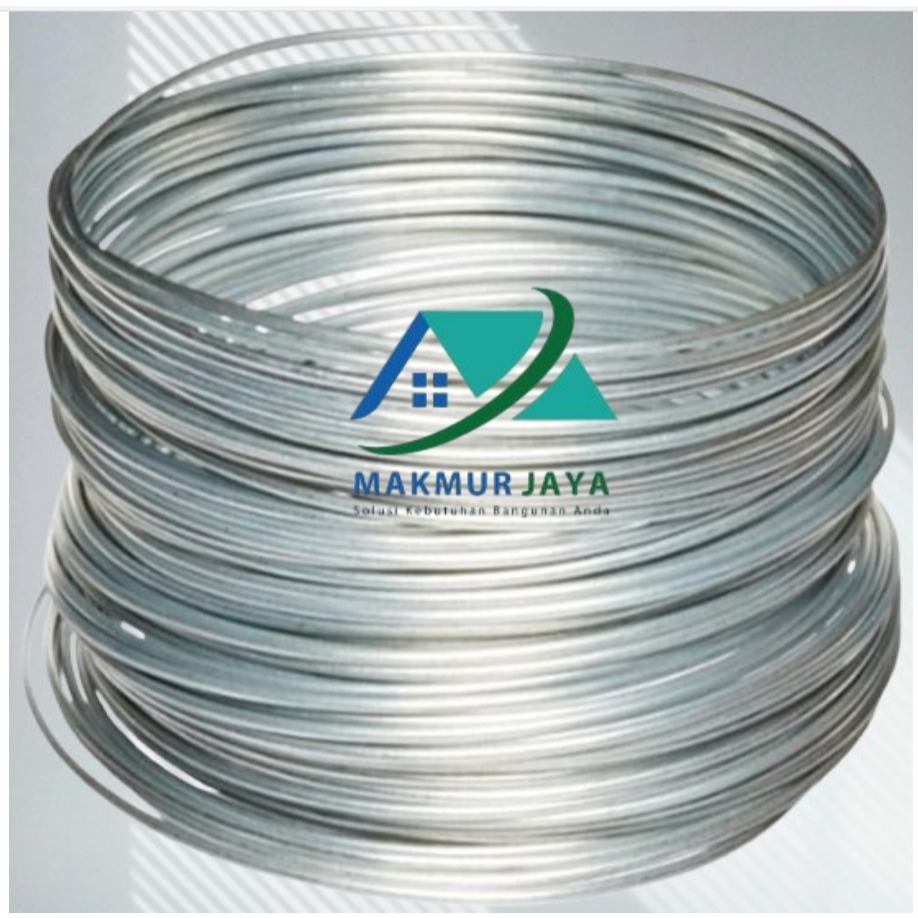 Kawat BWG 12 kawat putih 2.75 mm kawat galvanis 1 kg