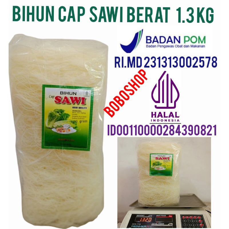 

BIHUN CAP SAWI KEMASAN BESAR 1.3 KG