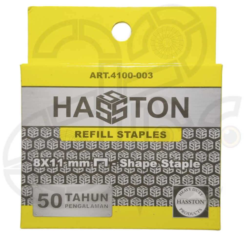 

Anak Hekter Tembak HASTON 8x11mm / Isi Staples Gun / Refill Staples Gun