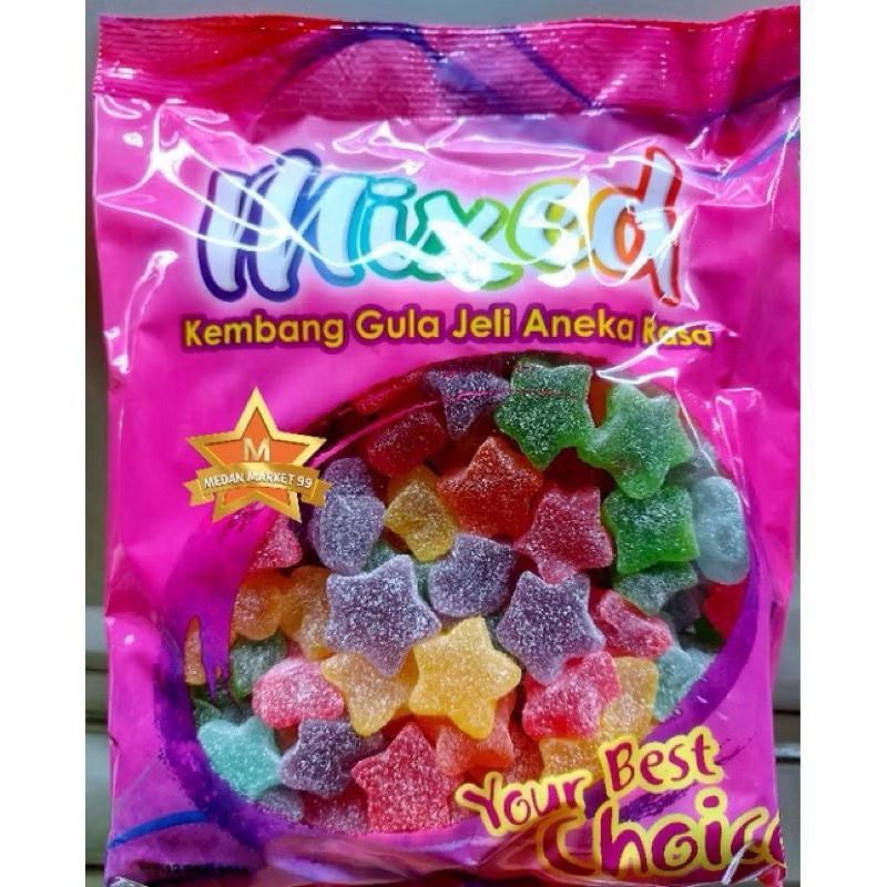 

Permen Jelly - Mixed Pastilles 1 kg Malaysia