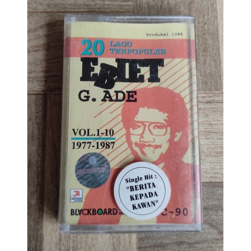 kaset pita 20 lagu terpopuler EBIET G ADE