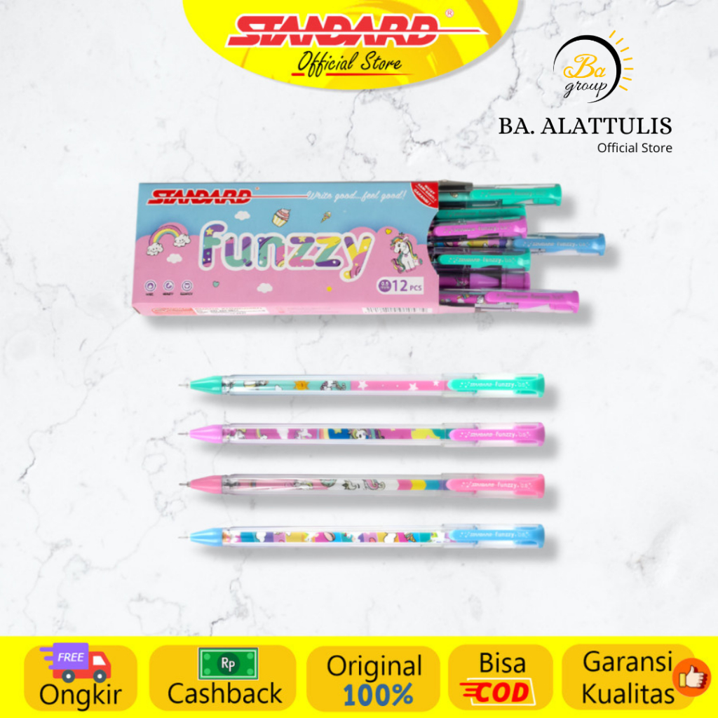 

(ECER) STANDARD PEN FUNZZY UNICORN 0.5 BLACK - BA.ALATTULIS