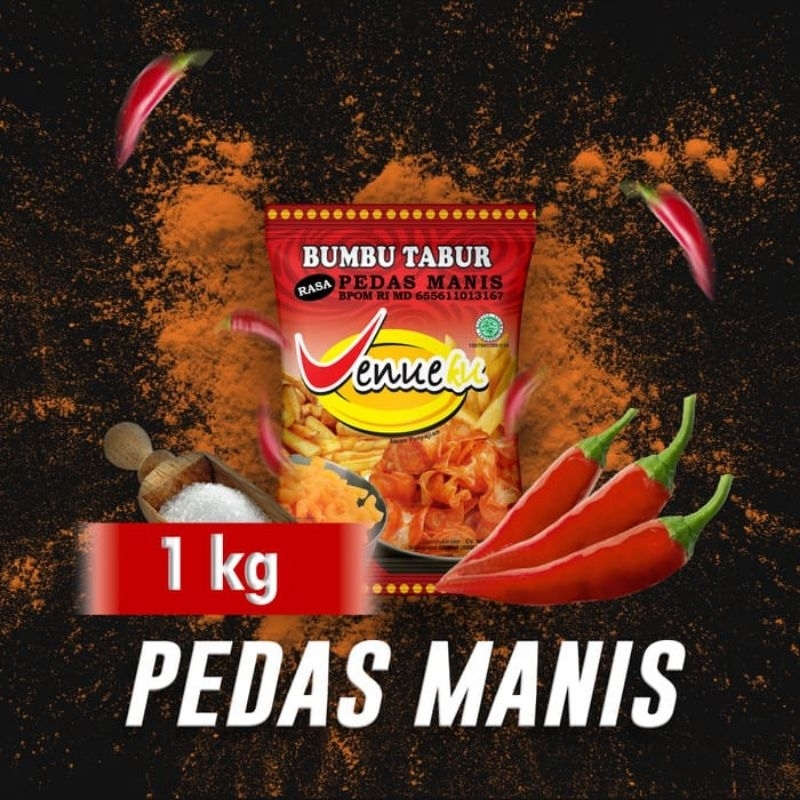 

Bumbu tabur Pedas Manis 1kg