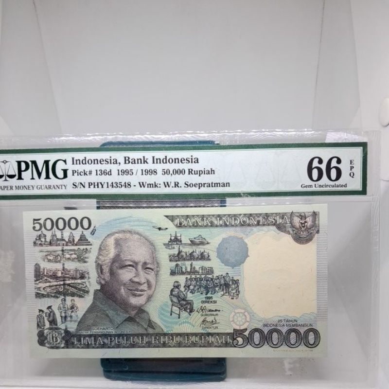50.000 soeharto th 1995 pmg 66