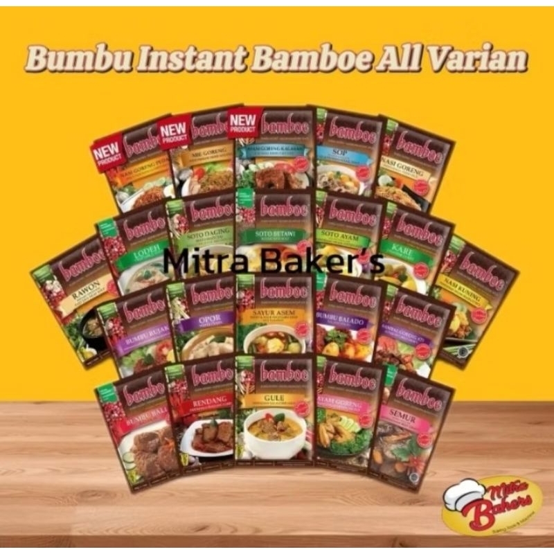 

BUMBU INSTANT BAMBOE ALL VARIANT