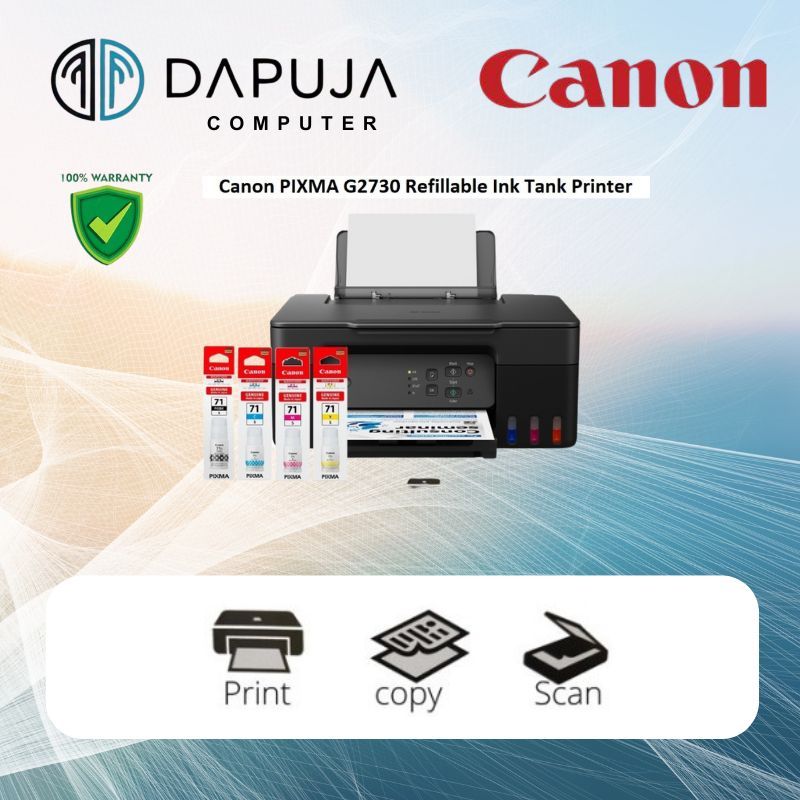 Printer Canon G2730 Print, Scan Copy