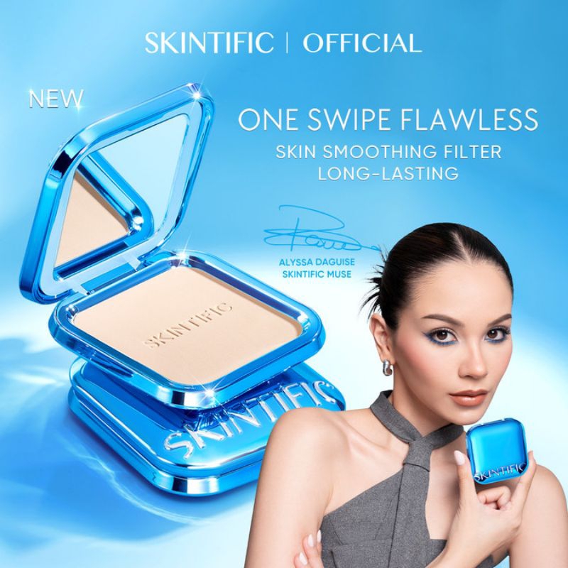 SKINTIFIC Ultra Cover Power Foundation// Bedak Skintific //