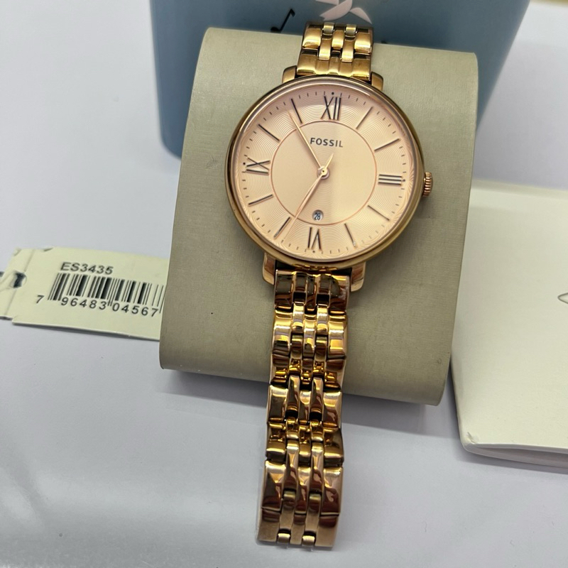 Preloved Second Jam Tangan Wanita FOSSIL Original BNIB 35mm (belum update/refill batterai)