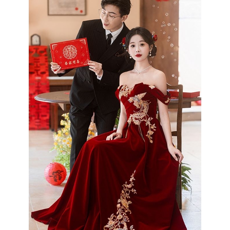 Party Dress Import,Dress Sangjit, Cheongsam, Dress Wanita Import