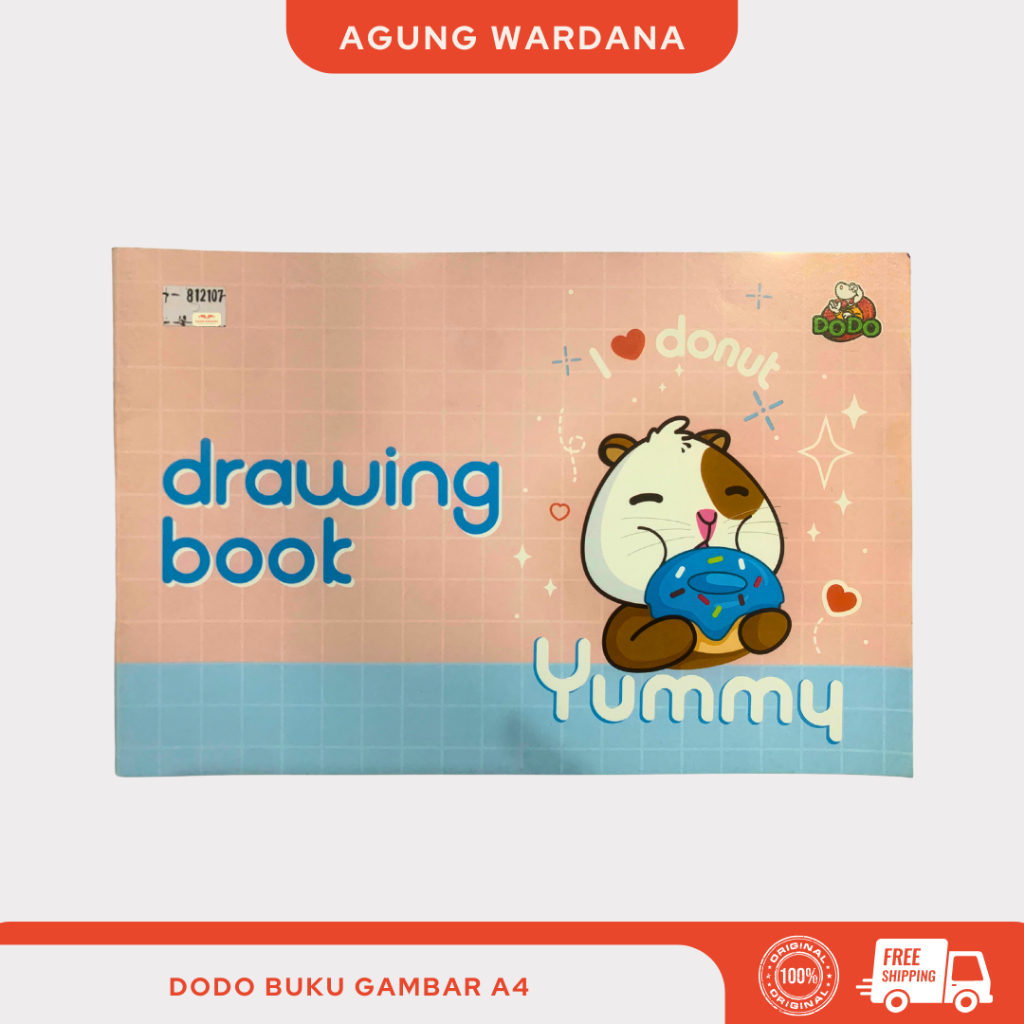 

DODO BUKU GAMBAR A4 ISI 8 LEMBAR