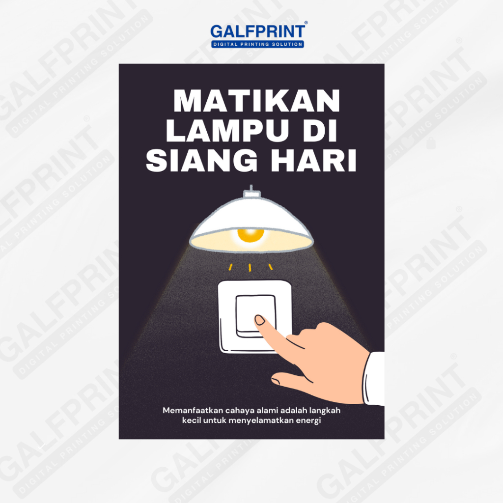 

STICKER MATIKAN LAMPU DI SIANG HARI
