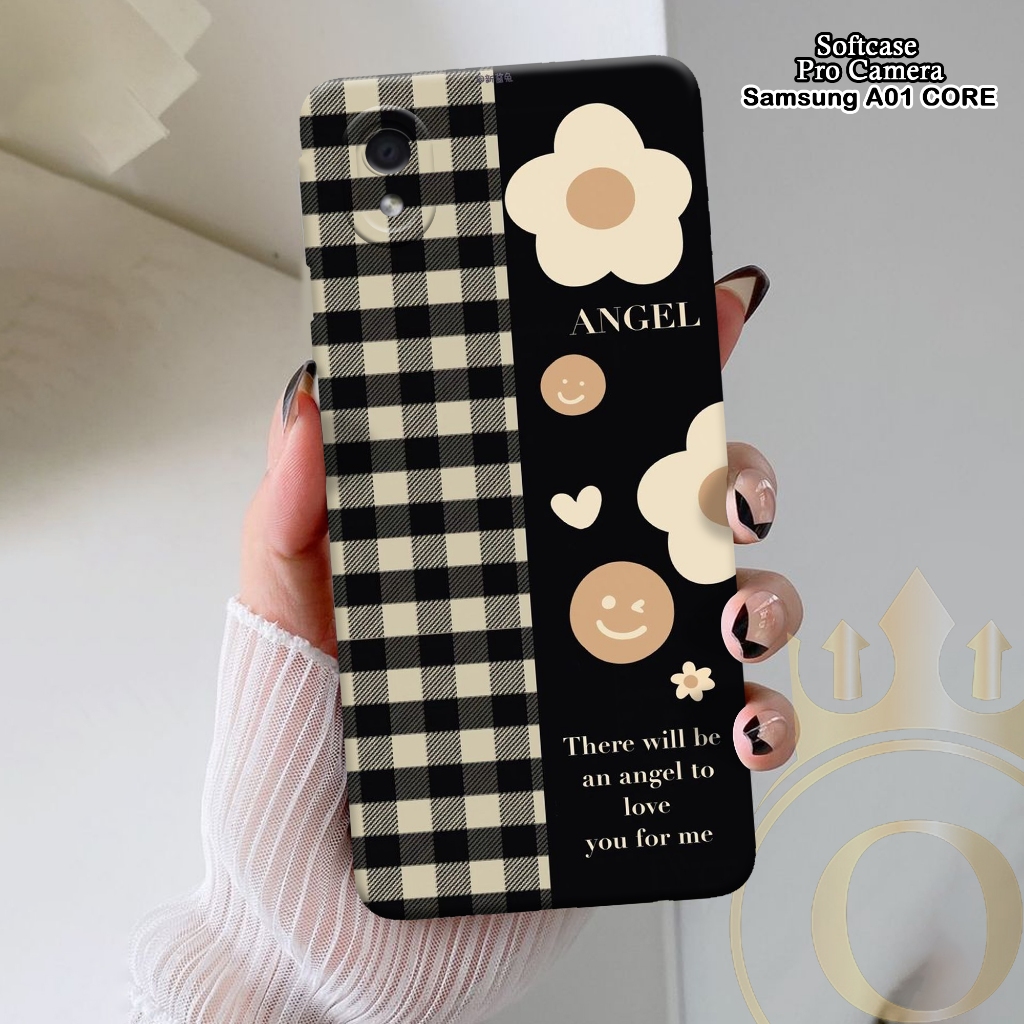 Softcase Samsung Galaxy A01 Core - ORORA - Casing Samsung A01 Core - Motif case Lucu - Samsung - Sof