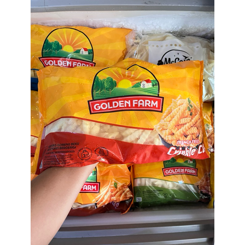 

Kentang Golden Farm Crinckle Cut 1 kg