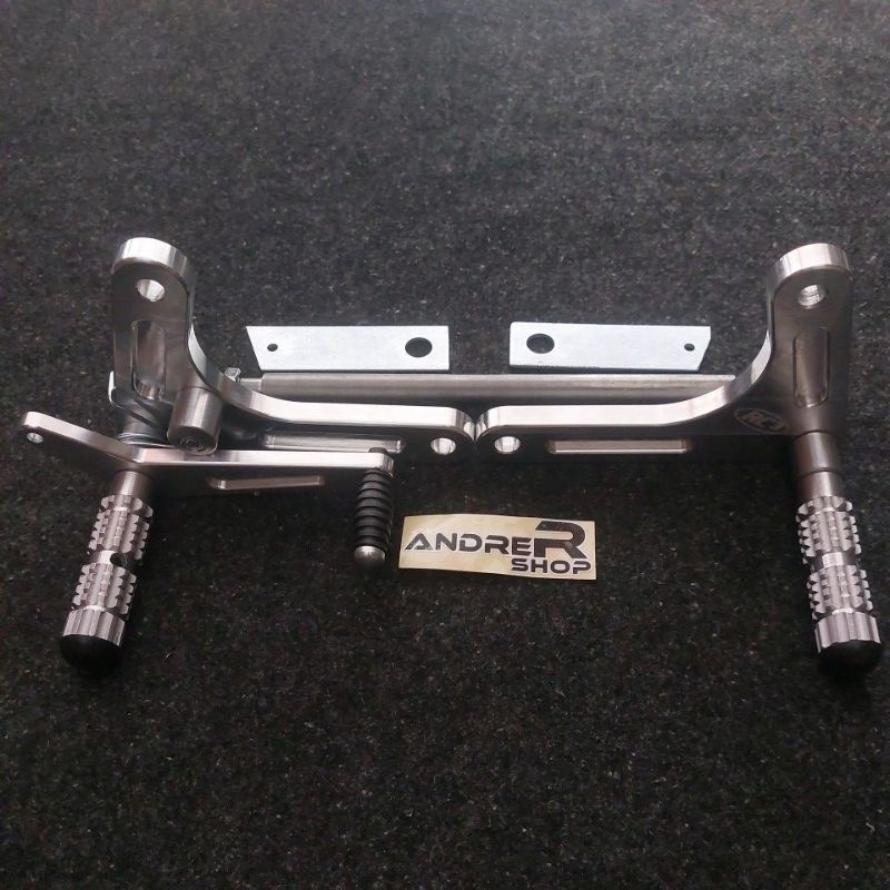 FOOT STEP FIZR POSWAN DURAL step ub fiz r duralium V Footstep underbone fizr duralium anti patah