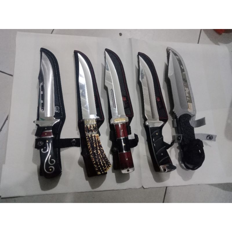 pisau outdoor survival anti karat