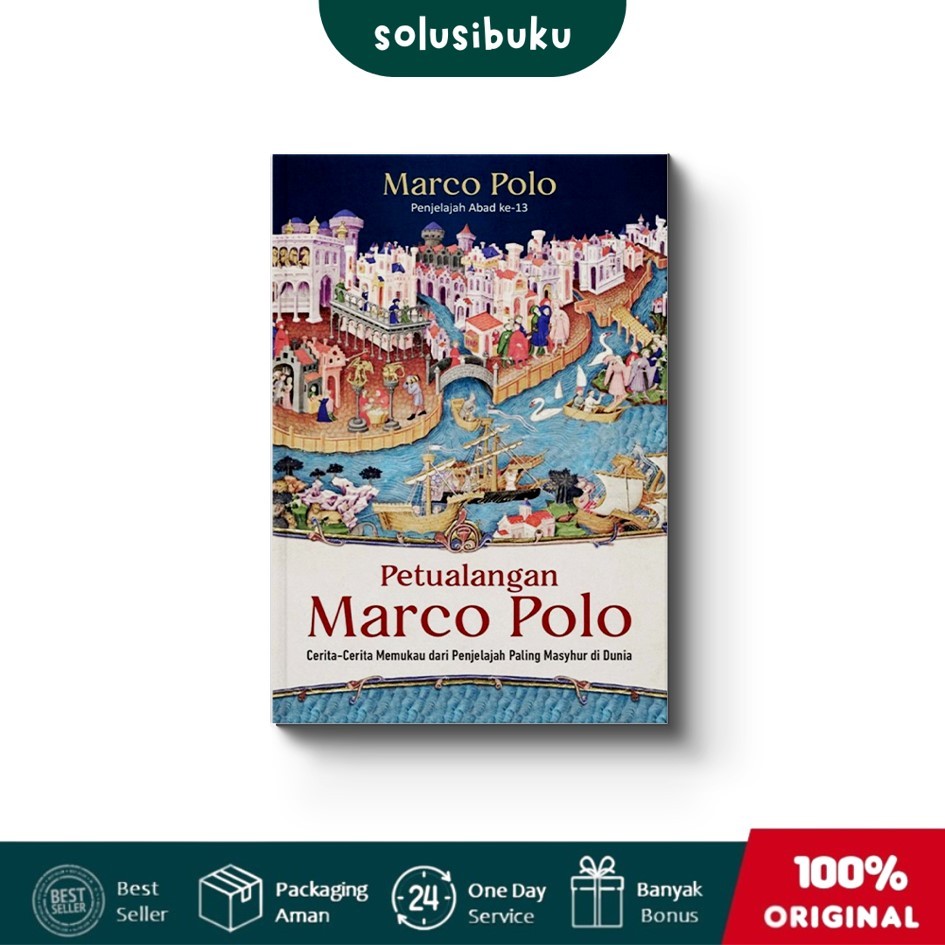 Buku Petualangan Marco Polo (Pustaka Alvabet)