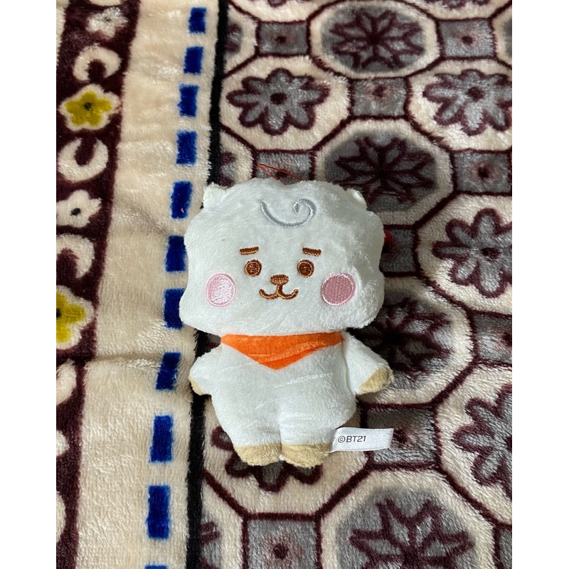 Boneka BT21 Mascot Plush with Keychain RJ Official Merch