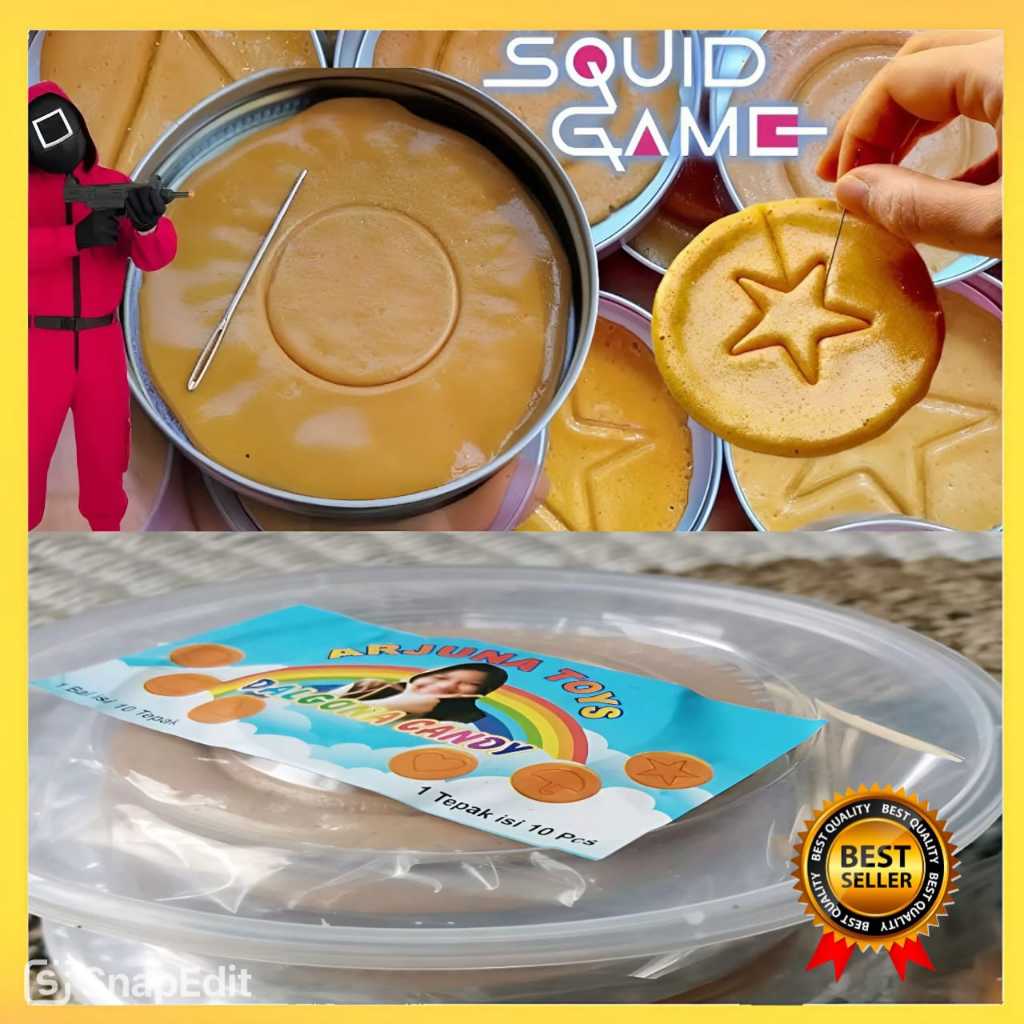 

Permen dalgona candy squid game viral