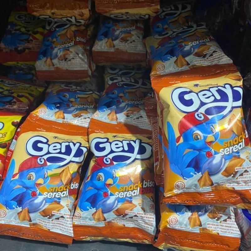 

Gery Sereal Cokelat 1renteng 10sachet