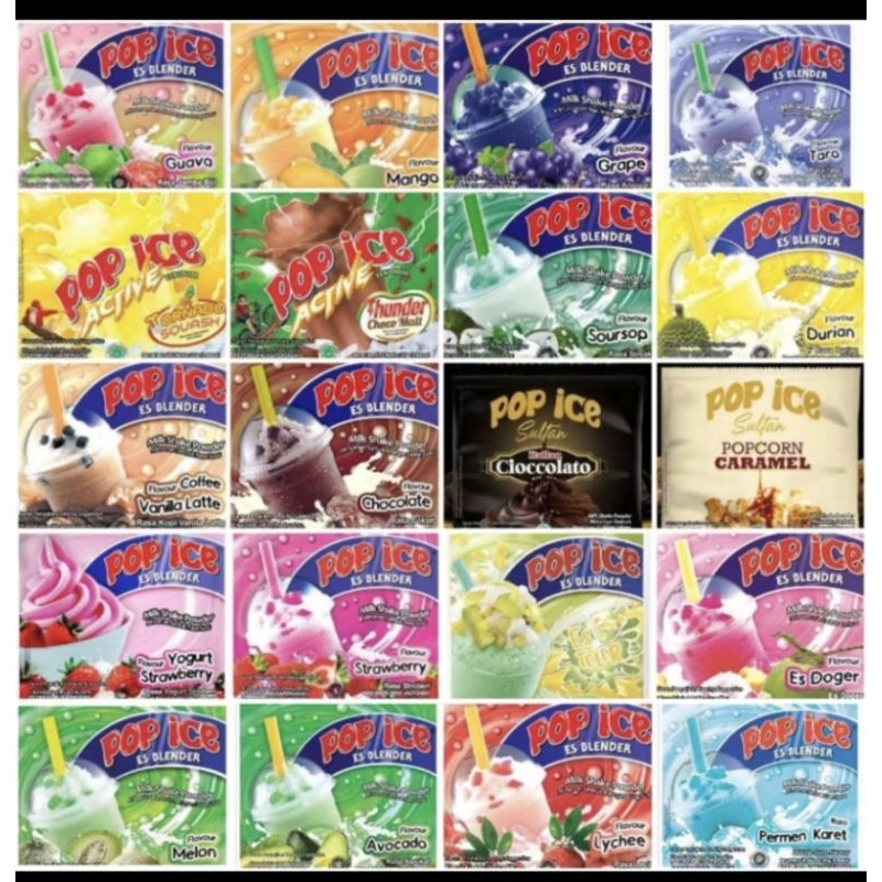 

pop ice grosir murah. 1 bal isi 5 renteng