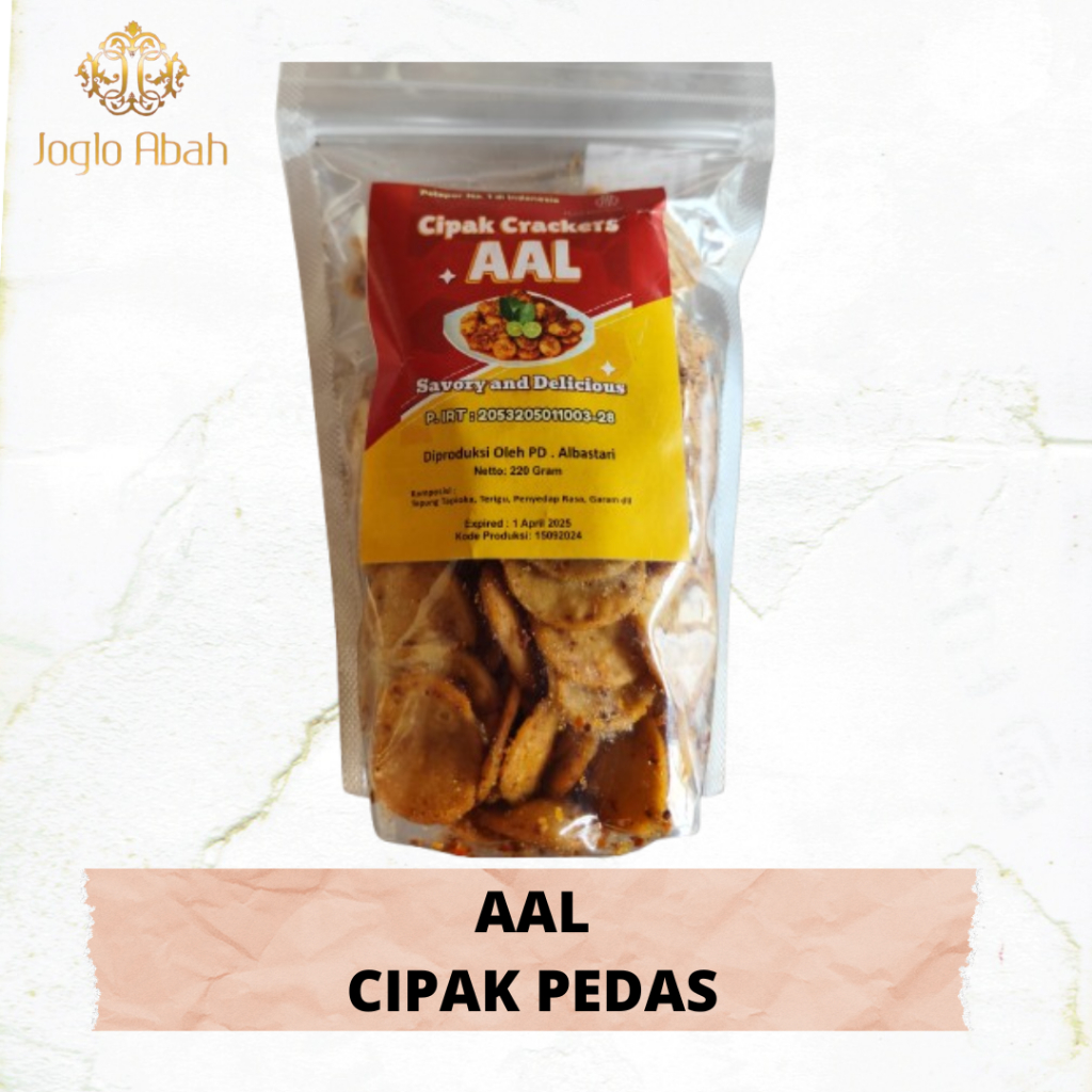 

Aal - Cemilan Cipak Pedas - Joglo Abah