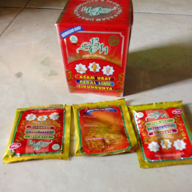jamu SBM serbuk isi12bks