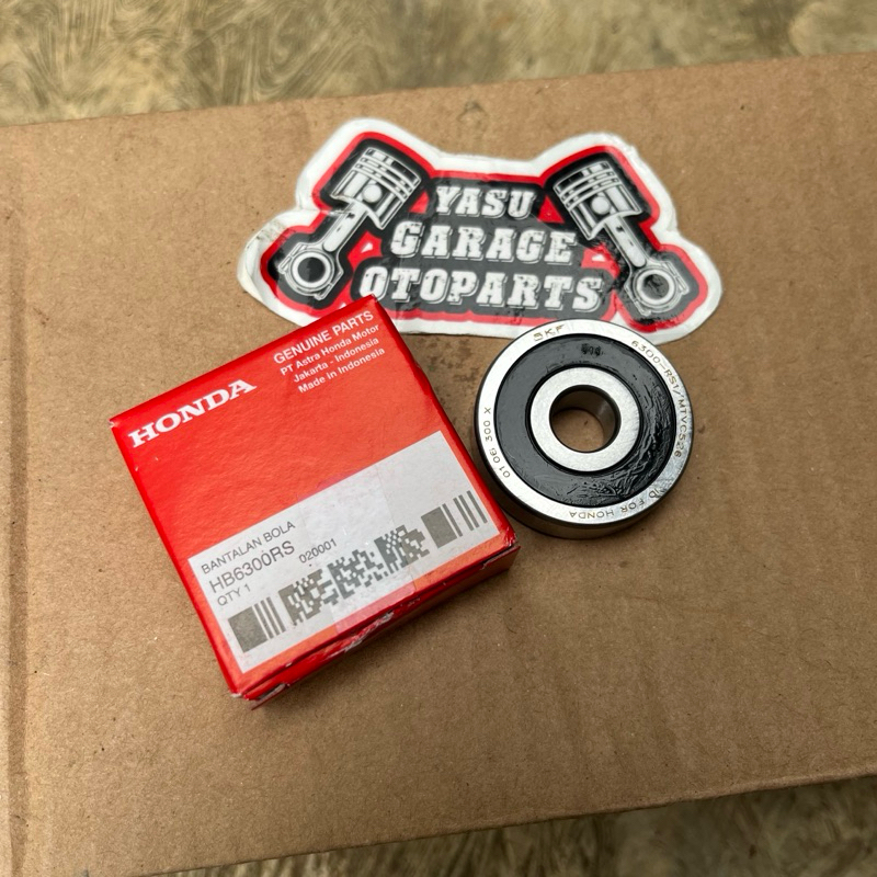 HB6300RS Laher Bearing Roda Depan 6300 RS C70 Astrea 800 Star Grand Win 100 ORI AHM