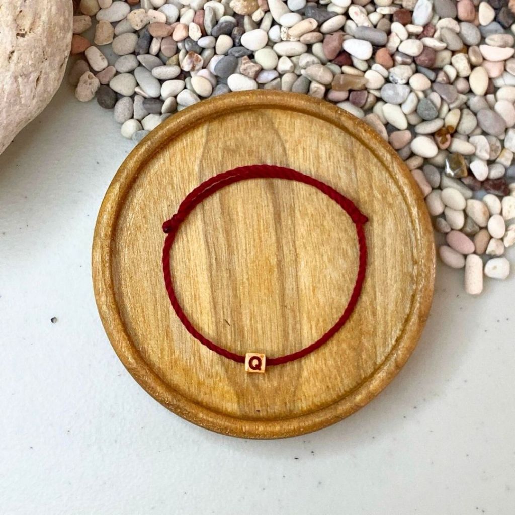 gelang tangan redline costume inisial simpel unisex