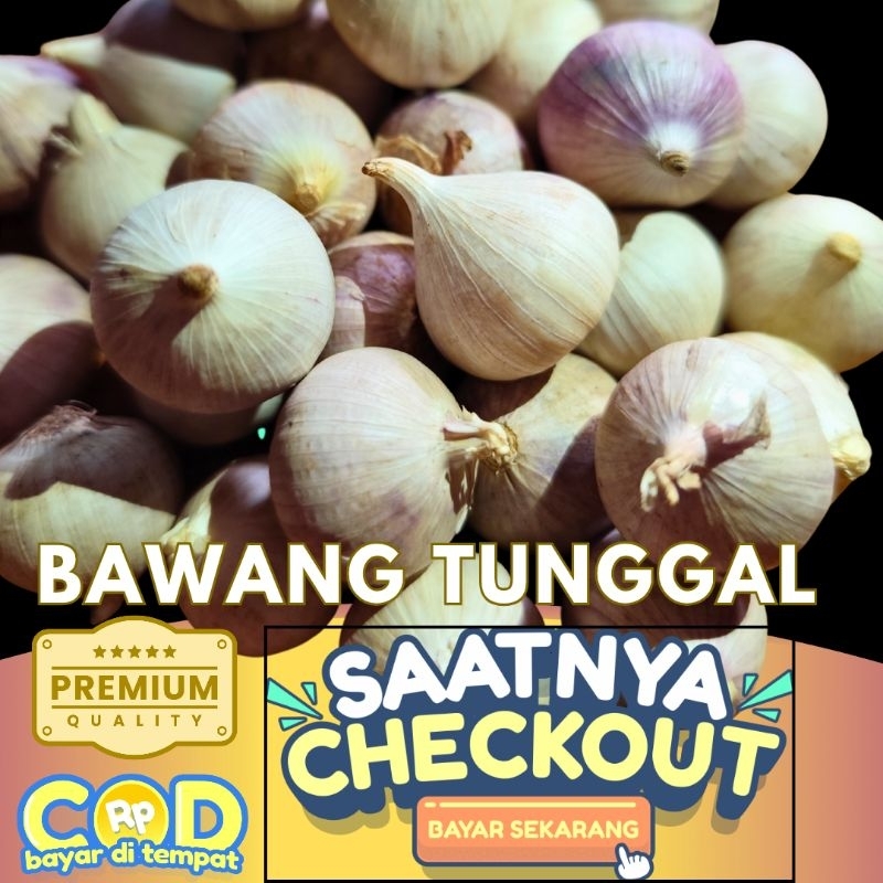 

Bawang tunggal/lanang premium