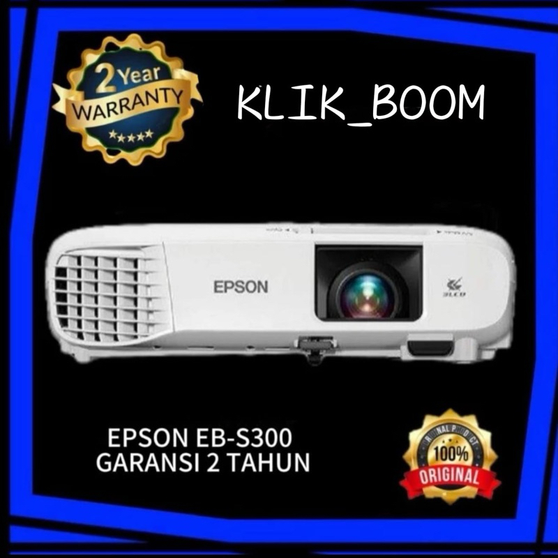Proyektor Epson EB-S300 / Epson EB S300 / Projector / Proyector
