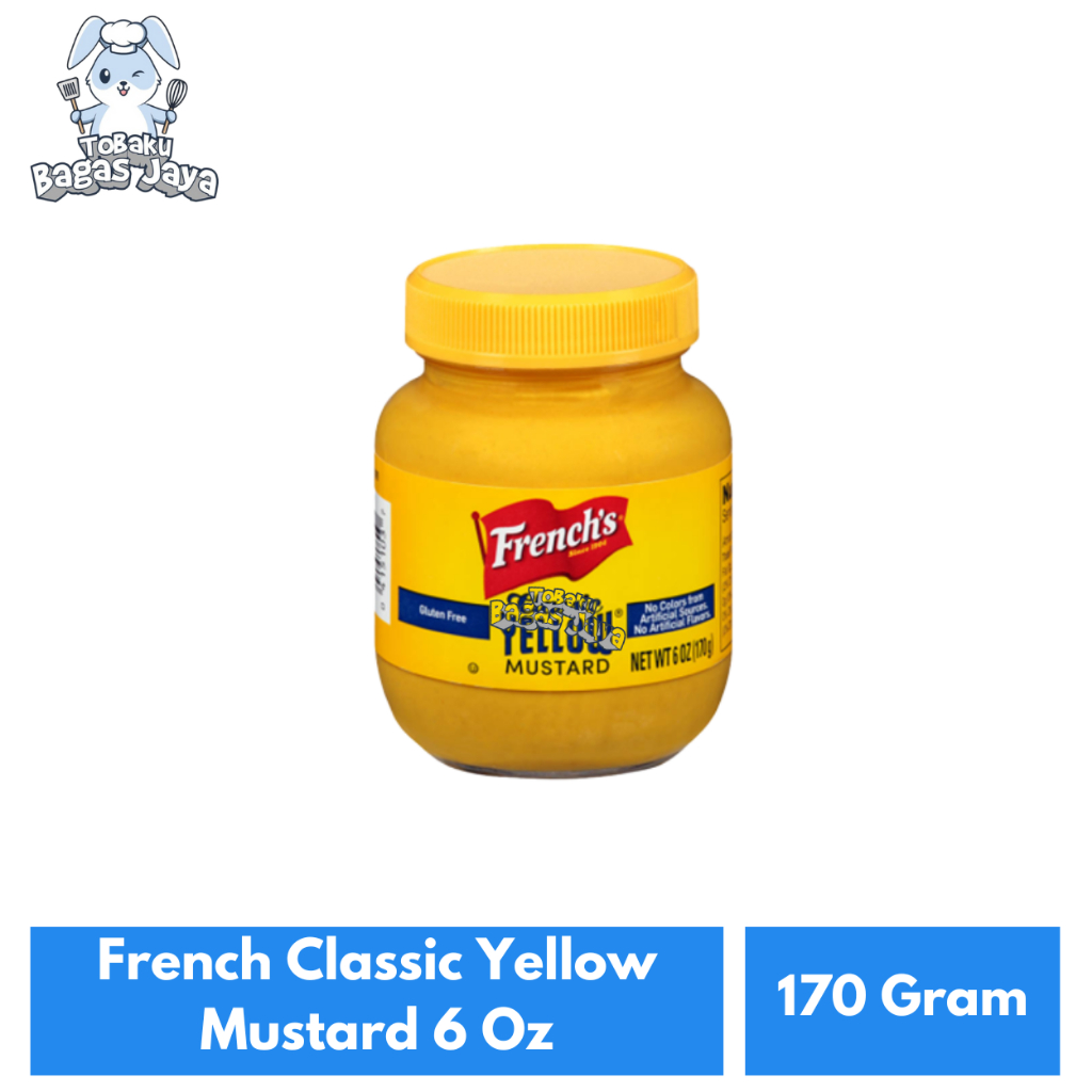 

French Classic Yellow Mustard 6 Oz / 170 Gram
